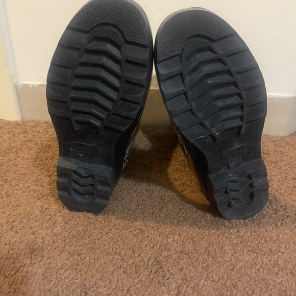 Women's The Sak Fur Insulated Rain Boots Peace  Size 10 - Picture 5 of 6